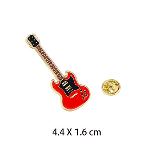 Biểu Tượng Tùy Chỉnh Chất Lượng Cao Kim Loại Cứng Men Guitar Huy Hiệu Trâm UV In Thời Trang Trang Trang Trí Quần Áo Ve Áo <span class=keywords><strong>Pins</strong></span> Chết Đúc - Product Image 5