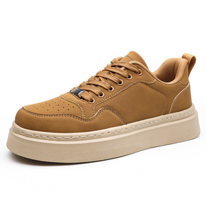 Baskets Chunky Rétro pour Hommes en Faux Daim, Bout Rond, à Lacets, Semelle Intermédiaire Respirante en EVA, Semelle Extérieure en Caoutchouc, Chaussures Décontractées d'Automne - Product Image 5