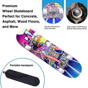 MD MD-R909 Longboard Électrique Cool pour Adultes, Monorocker, Plaque en Bambou de 31 Pouces, Roulements ABEC-7, Charge Maximale 150 kg - Product Image 6