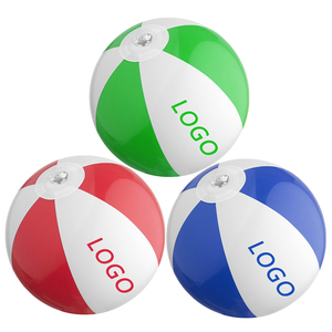 Pelota de playa personalizada de PVC ecológica <span class=keywords><strong>con</strong></span> impresión de logotipo pelota de <span class=keywords><strong>agua</strong></span> pelota de playa inflable - Product Image 1