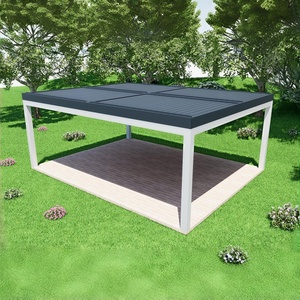 Pergola d'extérieur à manger Pergola bioclimatique motorisée en aluminium étanche - Product Image 6