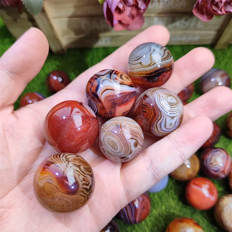 Kindfull Wholesale bulk small size crystal sphere Healing stone high quality sardonyx ball for decoration