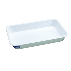 Kitchen Catering <b>Storage</b> Tray 350x250x40mm White PP Single Tier - Product Image 2