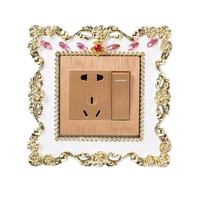 Autocollant mural en plastique effet œil de chat Art Déco, adapté aux chambres et aux salons, décoration écologique et imperméable