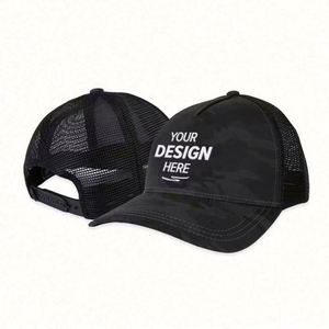 Gorra Deportiva Personalizada Tipo Trucker de 5 Paneles con Frente 100% Algodón y Malla 100% Poliéster para Aventuras al Aire Libre - Product Image 1