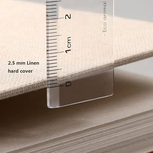 Carnet de croquis rétro à spirale, couverture en papier couleur crème, 120 pages, 160 g/m², épais, rechargeable, feuilles mobiles, pour dessin artistique - Product Image 4