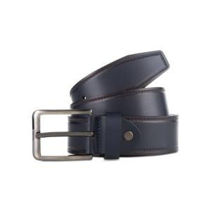 Ceinture en cuir véritable 100% de qualité supérieure pour hommes, style décontracté, avec boucle en alliage élégante, mélange parfait de qualité et d'élégance - Product Image 3