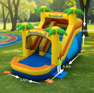Wholesale <strong>Large</strong> <strong>Inflatable</strong> Bounce House with Slide Combo Bouncers for Outdoors <strong>Inflatable</strong> - Product Image 2