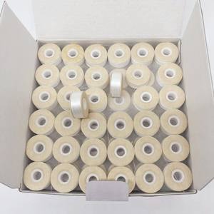 خيط خياطة جانبي جانبي أسود وأبيض من النوع 75D/2 bobbins في كل صندوق - Product Image 2