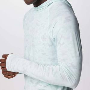 Venta al por mayor de sudaderas con capucha tácticas de los hombres ligeros transpirables de manga larga sudaderas con capucha de pesca última manga larga de secado rápido - Product Image 5