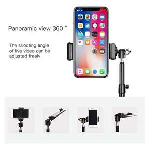 Support de téléphone portable en aluminium, trépied 550 mm, verrouillage par torsion, portable, pour photographie en extérieur, avec sac de rangement - Product Image 3