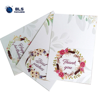 Cartes de remerciement modernes de luxe - Papeterie personnalisée - Cartes professionnelles haut de gamme en carton écologique avec découpes