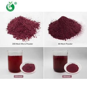 Superalimento natural orgánico Sabdariffa flor en Polvo puro Roselle Hibiscus en polvo - Product Image 3