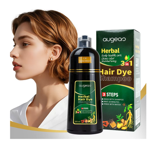 แชมพูเปลี่ยนสีผมสมุนไพรสีน้ำตาลทองติดทนนาน ปราศจากแอมโมเนีย - Product Image 1