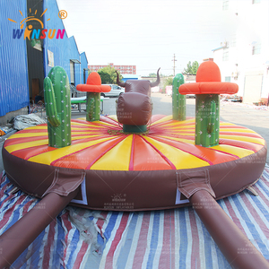 Juego Inflable de Toro y Baloncesto WINSUN con Obstáculos, Material de PVC, Certificado CE, Capacidad de 200 kg - Product Image 5