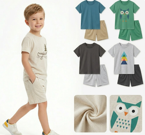 Lots de vêtements d'été pour enfants de qualité supérieure, styles variés, t-shirts, chemises, gilets, tailles mixtes, liquidation de stock - Product Image 2
