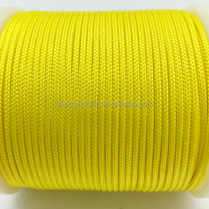 High-strength polyester industrial fiber braided rope for Chainsaw Pull Cord pulling string