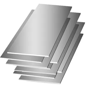 Folha de aço inoxidável de alta qualidade, 301 304 316 totalmente resistente preço barato de metal
