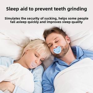 Sucette <span class=keywords><strong>pour</strong></span> adultes en silicone de qualité alimentaire, nouvelle conception, <span class=keywords><strong>pour</strong></span> soulager l'anxiété et favoriser le sommeil, vente en gros transfrontalière - Product Image 2