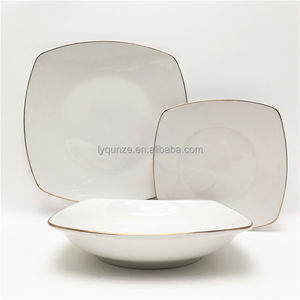 <span class=keywords><strong>Service</strong></span> de <span class=keywords><strong>table</strong></span> américain, 12 pièces, <span class=keywords><strong>service</strong></span> de <span class=keywords><strong>table</strong></span> en <span class=keywords><strong>porcelaine</strong></span> <span class=keywords><strong>blanche</strong></span> - Product Image 5