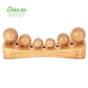 Masseur en bois de bambou, grattoir dorsal, bâton de massage, masseur corporel en bois - Product Image 1
