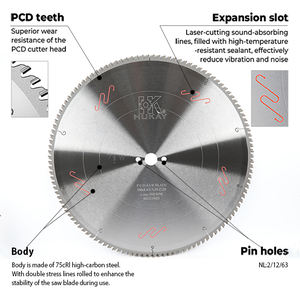 Disque de scie <span class=keywords><strong>circulaire</strong></span> de 20 pouces de qualité supérieure à pointe diamantée PCD pour la dé<span class=keywords><strong>coupe</strong></span> précise des profilés de portes et fenêtres en aluminium - Product Image 4