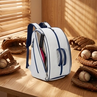 Sac à dos de tennis et pickleball en nylon haut de gamme, imperméable, multi-compartiments, grande capacité, pour entraînement en extérieur, badminton