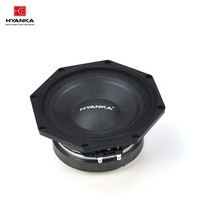 Speaker Mobil Midrange OEM AM0804 8 inci RMS 200W, Speaker Audio Mobil Aluminium 8 inci 97dB dengan Cone Kertas