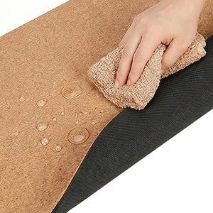 Tapete de <span class=keywords><strong>Yoga</strong></span> Portátil de Alta Gama, Ecológico, Antideslizante, con Patrón Grabado con Láser, Personalizado, de Corcho y TPE, Rectangular, 183 cm - Product Image 5