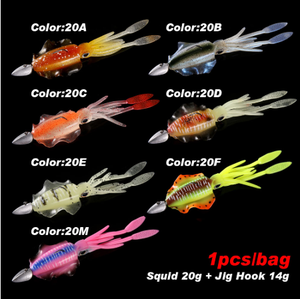 TGD Best S031-L 15cm 20gr Vente en gros de <span class=keywords><strong>leurres</strong></span> de pêche en plastique luminescent, appâts <span class=keywords><strong>souples</strong></span>, vers, <span class=keywords><strong>leurres</strong></span> de pêche à la traîne, appâts en PVC, <span class=keywords><strong>leurres</strong></span> de pêche à l'octopus - Product Image 2