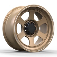 Rines de Aleación de Aluminio Forjado 6061 T6, Acabado Bronce Mate, Multirradio, Prensados a 12000T, Certificación TUV JWL VIA Std S3-00061, 17 18 20, Personalizados