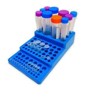 CTR-S1550 प्लास्टिक 28 छेद 15 मिलीलीटर और 50 मिलीलीटर के लिए बहु-कार्यात्मक परीक्षण ट्यूब रैक - Product Image 5