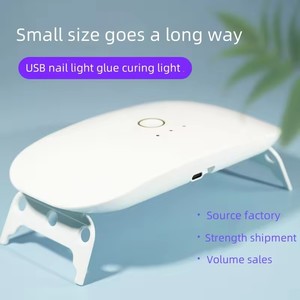 Lampe à ongles UV LED portable 12W pour la <span class=keywords><strong>manucure</strong></span> à domicile, logo personnalisable, bricolage - Product Image 6