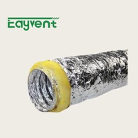 Tuyau de ventilation en aluminium standard importé, certifié pour l'inspection thermique, pour importateurs mondiaux de systèmes CVC, vente en gros