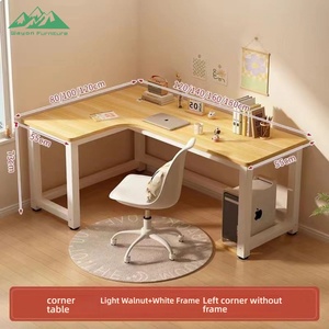 <span class=keywords><strong>Escritorio</strong></span> para Computadora en Forma de L Wayon con Textura de Fibra de Carbono y Estante para Pantalla, Configuración Completa para Gamers y Oficina en Casa - Product Image 4