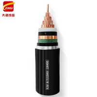 Cable de alimentación Xlpe blindado de voltaje medio Yjv22/yjv32/yjv Cable de control Yjv Cable de alimentación aislado de PVC