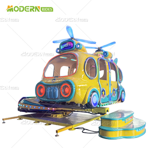 Bus extérieur en acier de qualité supérieure avec cabines de bus adorables et lumières LED colorées pour le divertissement familial - Product Image 2