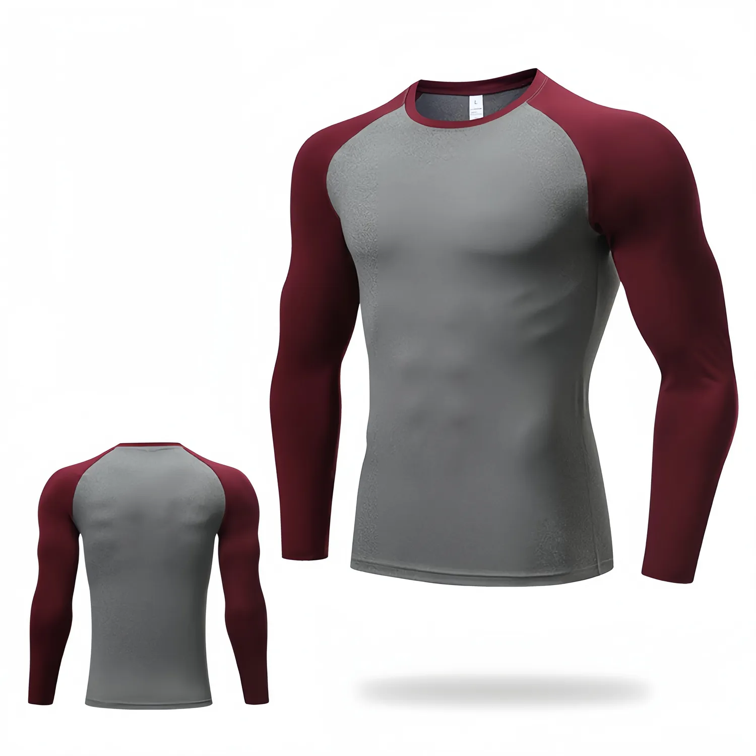 Premium Men s Compression Running T Shirts Quick Dry Long Sleeve Gym Clothes for Training