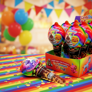 Custom Shape Milk <strong>Chocolate</strong> Ice Cream <strong>Cone</strong> for Egg with Toy-12 Months Shelf Life - Product Image 4