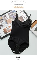 Européen Américain Body Shaping Body Corset Une Pièce Sans Couture Dos Nu Triangle Sling Ferme Contrôle Niveau Épaisseur Mince