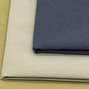 70*50 Cotton <b>Blend</b> Plain Weave Brushed Non‑Stretch Drill Woven Khaki <b>Fabric</b> Ready Stock* - Product Image 1