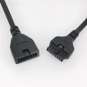 Özel Molex mikro-fit 3.0mm Pitch 4 6 8 10 12 14 16 20 Pin erkek dişi konnektör Overmolding tel tesisat kablosu - Product Image 3