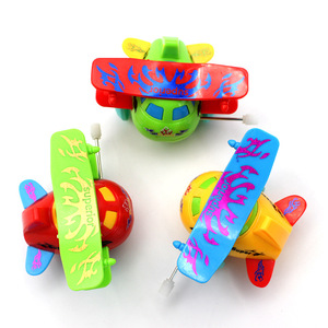 Juguetes de cuerda para niños, avión de colores con giros acrobáticos, mecanismo de reloj de plástico para mayores de 14 años, unisex, gran venta - Product Image 4