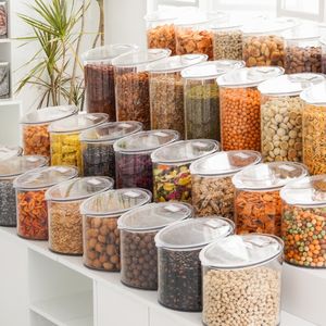 Venta caliente diseño claro acrílico transparente caja de dulces contenedor de alimentos a granel contenedor de dulces almacenamiento de alimentos - Product Image 6