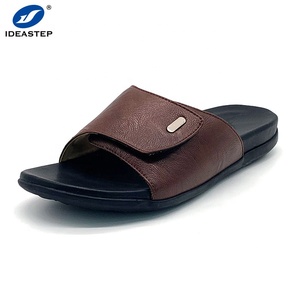 Ideastep-<span class=keywords><strong>Sandalias</strong></span> de cuero ortopédicas <span class=keywords><strong>para</strong></span> <span class=keywords><strong>hombre</strong></span>, cómodas <span class=keywords><strong>sandalias</strong></span> deslizantes con soporte <span class=keywords><strong>para</strong></span> el arco del pie - Product Image 3