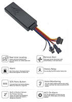 Rastreador GPS para Vehículos Posicionamiento Preciso y Rápido sin Cuotas de Plataforma GPS para Coche GPS para Motocicleta