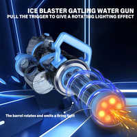 Nouveau pistolet à eau électrique motorisé longue portée, tir automatique, éclairage interactif, jouet électronique extérieur en plastique ABS