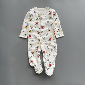 도매 하이 퀄리티 면 아기 소녀 옷 0-3 개월 OEM 브랜드 새로 태어난 장난 꾸러기 ODM 공급 니트 아동 의류 - Product Image 4