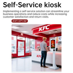 Caisse enregistreuse POS avec paiement par code QR en libre-service pour les supermarchés et les restaurants, station de commande de produits (21,5-32 pouces) - Product Image 2