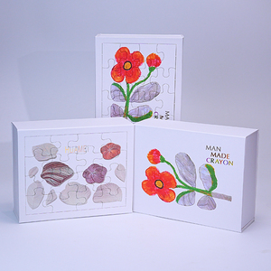 Tiêu chuẩn màu trắng lớn gấp từ Hộp quà tặng cho váy cưới quần áo Tóc Giả hộp giấy sang trọng cứng nhắc Hộp bao bì các tông - Product Image 3